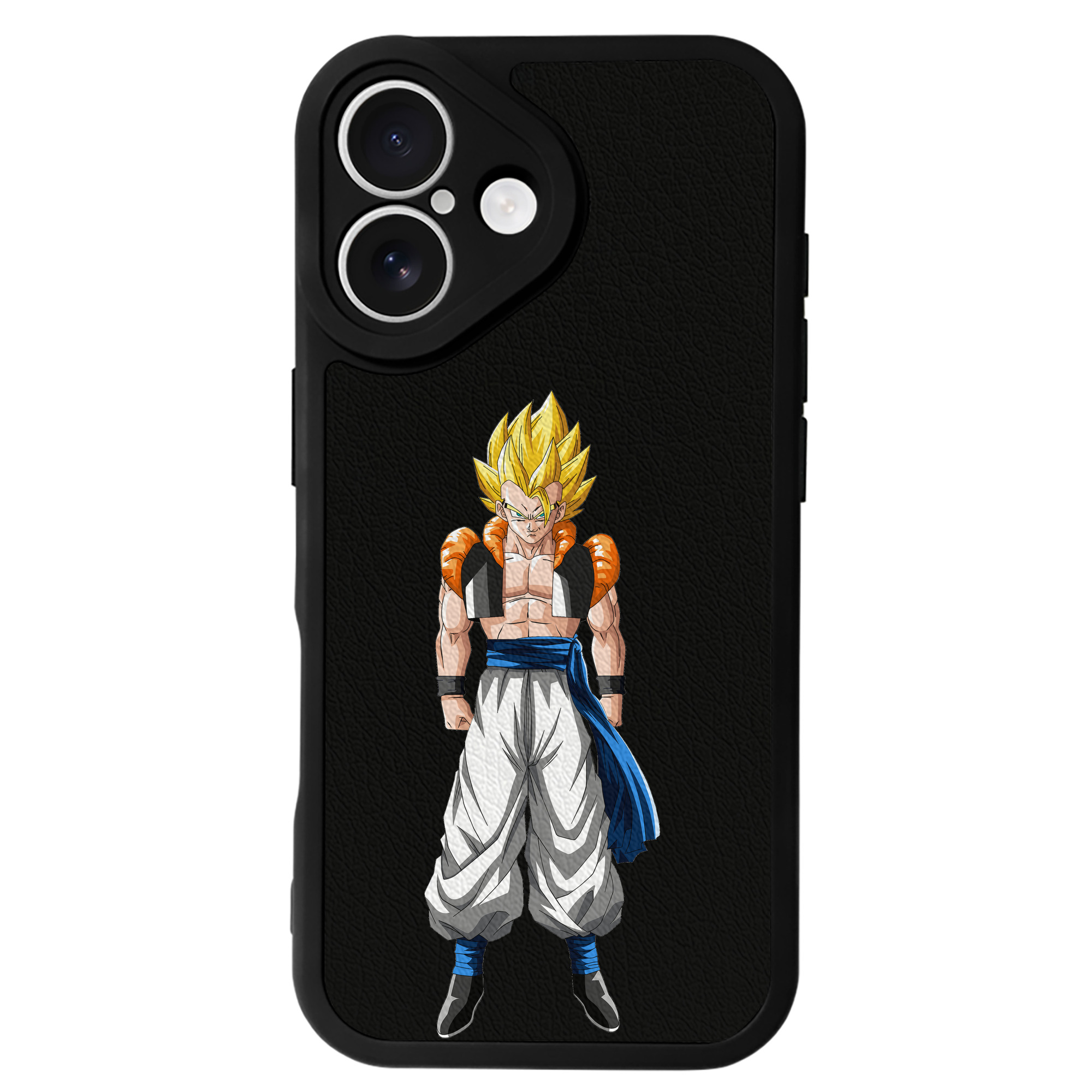 （画像用） ドラゴンボール ベジータ四世（Bejīta Yonsei）DRAGON BALL Vegeta IV 【iPhone 16シリーズ対応】シリコンスマホケース（レザー調） 材質：シリコン